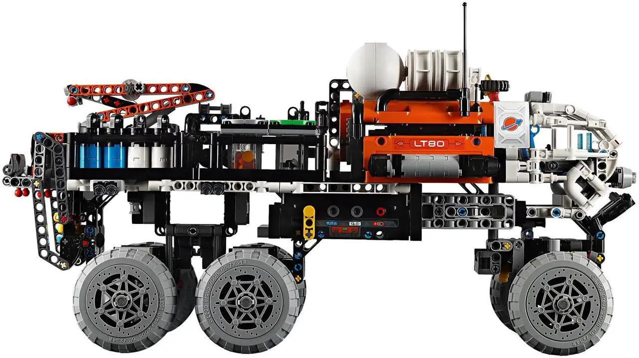 Alt view image 4 of 5 - international version TECHHNIC Series 42180 Mars Crew Exploration Rover Number of parts 1599 Suitable for age 11+ toy building blocks