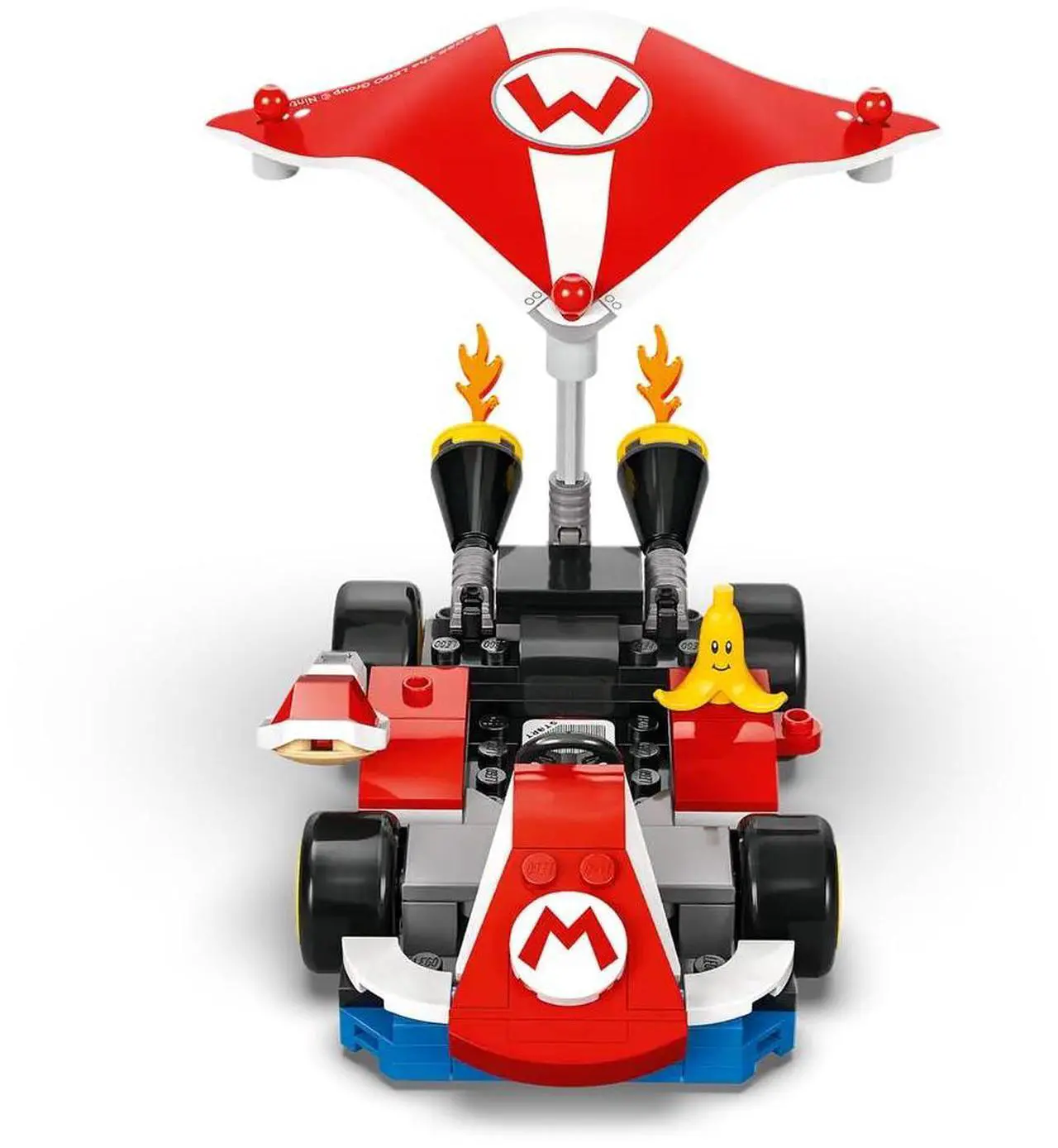 Alt view image 3 of 5 - international version super mario Series 72032 Mario Kart  Standard Kart Number of parts 174 Suitable for age 7+ toy building blocks