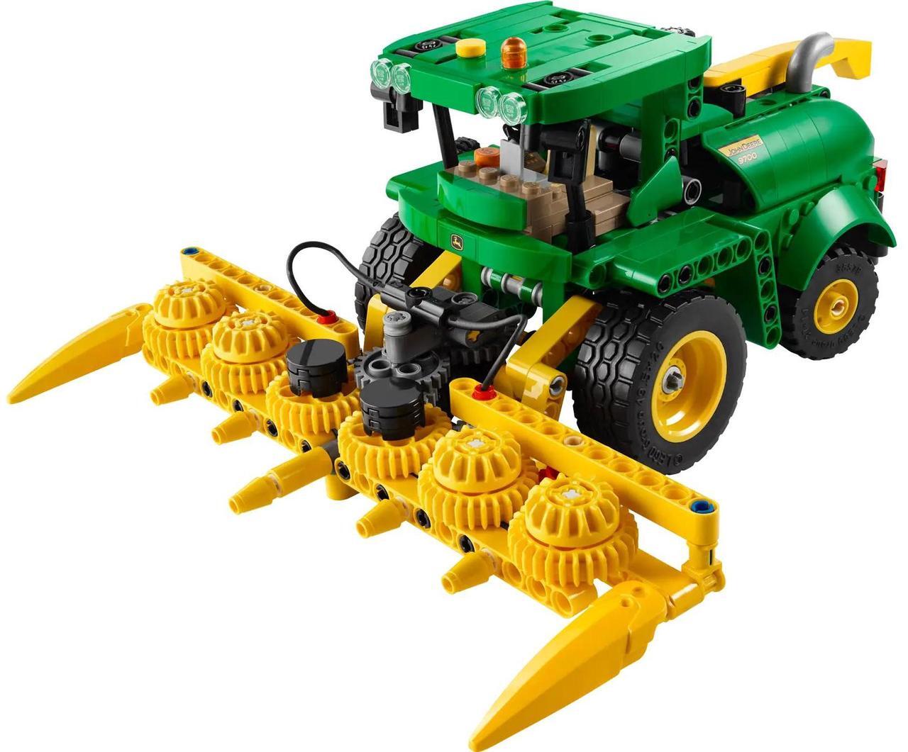 Main image of international version TECHHNIC Series 42168 John Deere 9700 Forage Harvester Number of parts 559 Suitable for age 9+ toy building blocks