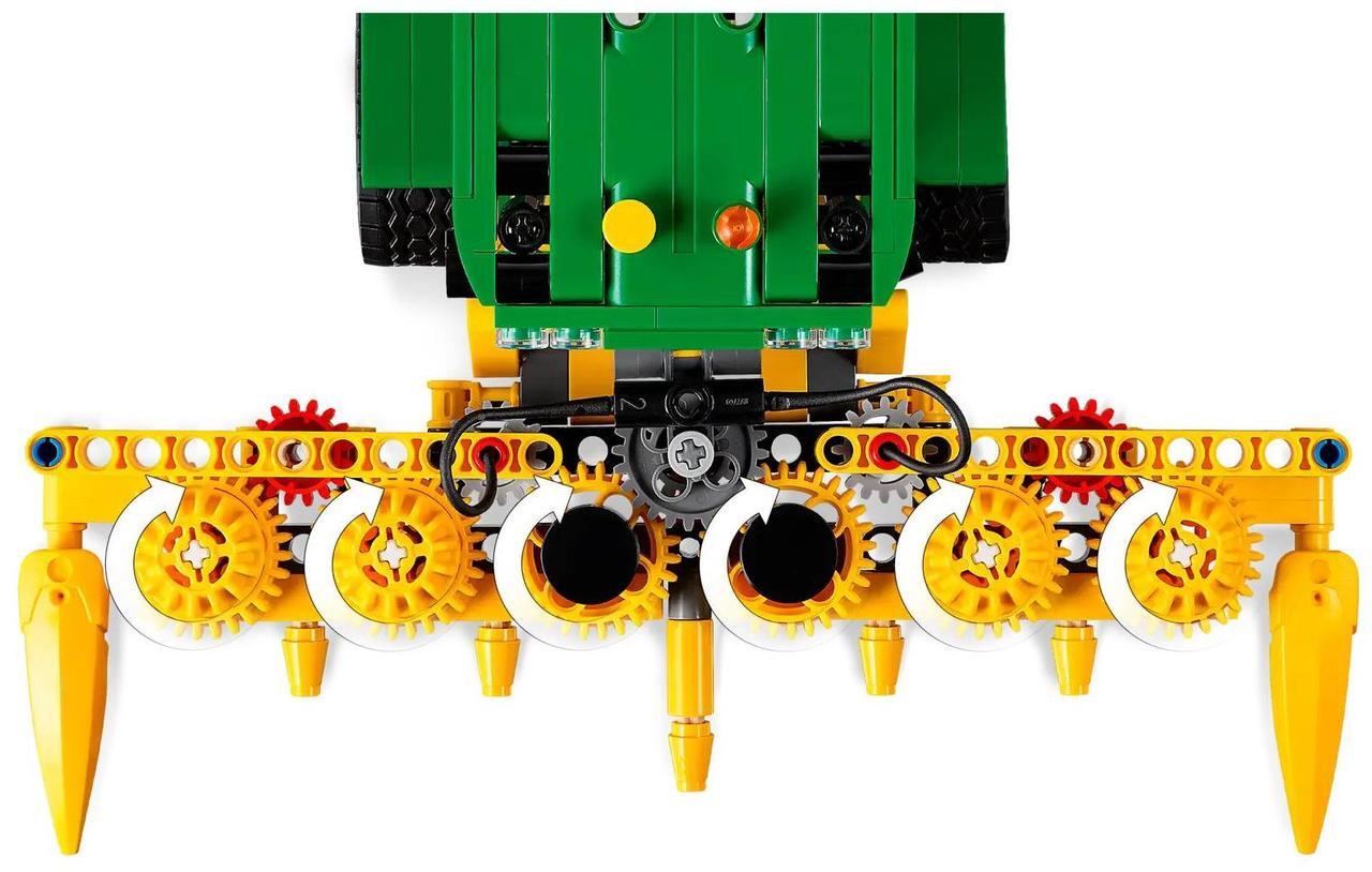 Alt view image 5 of 5 - international version TECHHNIC Series 42168 John Deere 9700 Forage Harvester Number of parts 559 Suitable for age 9+ toy building blocks