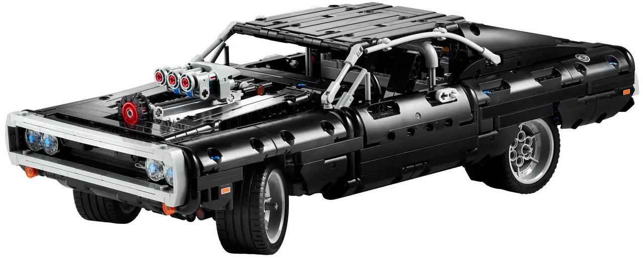 Main image of international version TECHHNIC Series 42111 Dom's Dodge Charger Number of parts 1077 Suitable for age 10+ toy building blocks
