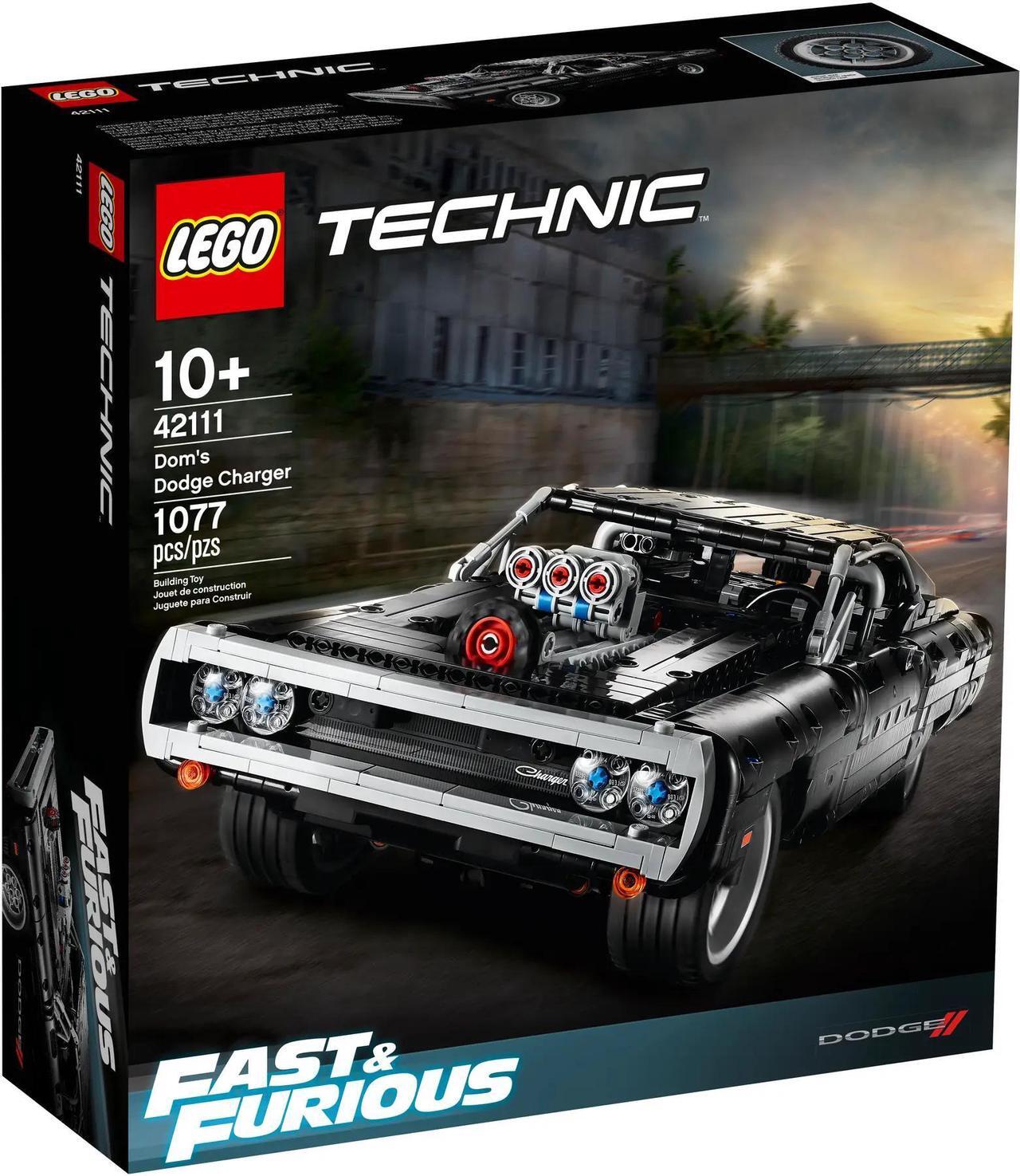 Alt view image 2 of 5 - international version TECHHNIC Series 42111 Dom's Dodge Charger Number of parts 1077 Suitable for age 10+ toy building blocks