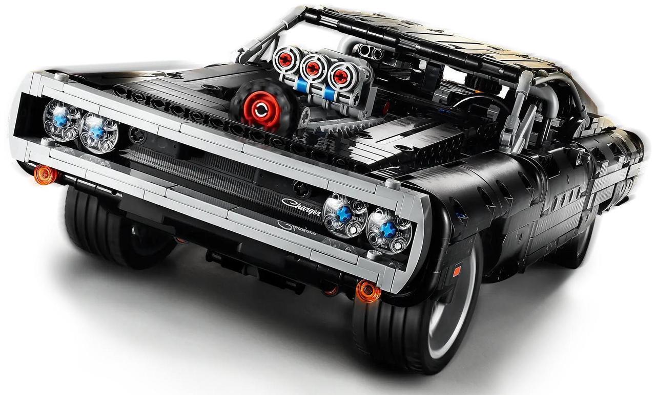 Alt view image 4 of 5 - international version TECHHNIC Series 42111 Dom's Dodge Charger Number of parts 1077 Suitable for age 10+ toy building blocks