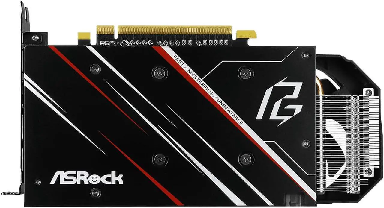 Alt view image 5 of 5 - ASRock AMD Radeon RX 590 GME Phantom Gaming 8G OC PCI Express x16 Gen3 OpenGL 4.5 1385 MHz 8000 MHz 256-bit 7680 x 4320 550W Video Cards