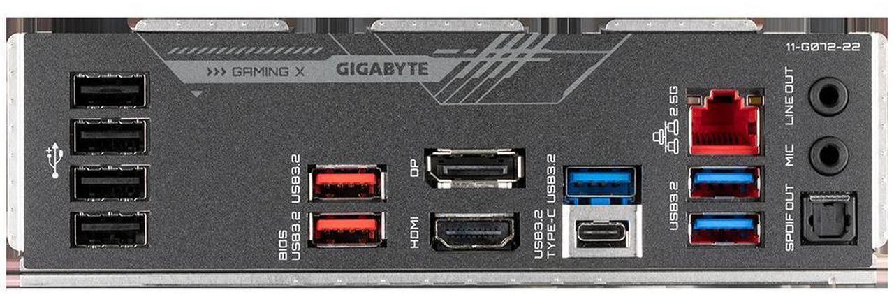 Alt view image 3 of 4 - GIGABYTE Z690 GAMING X DDR4 V2 LGA 1700 Intel Z690 DDR4 128GB ATX