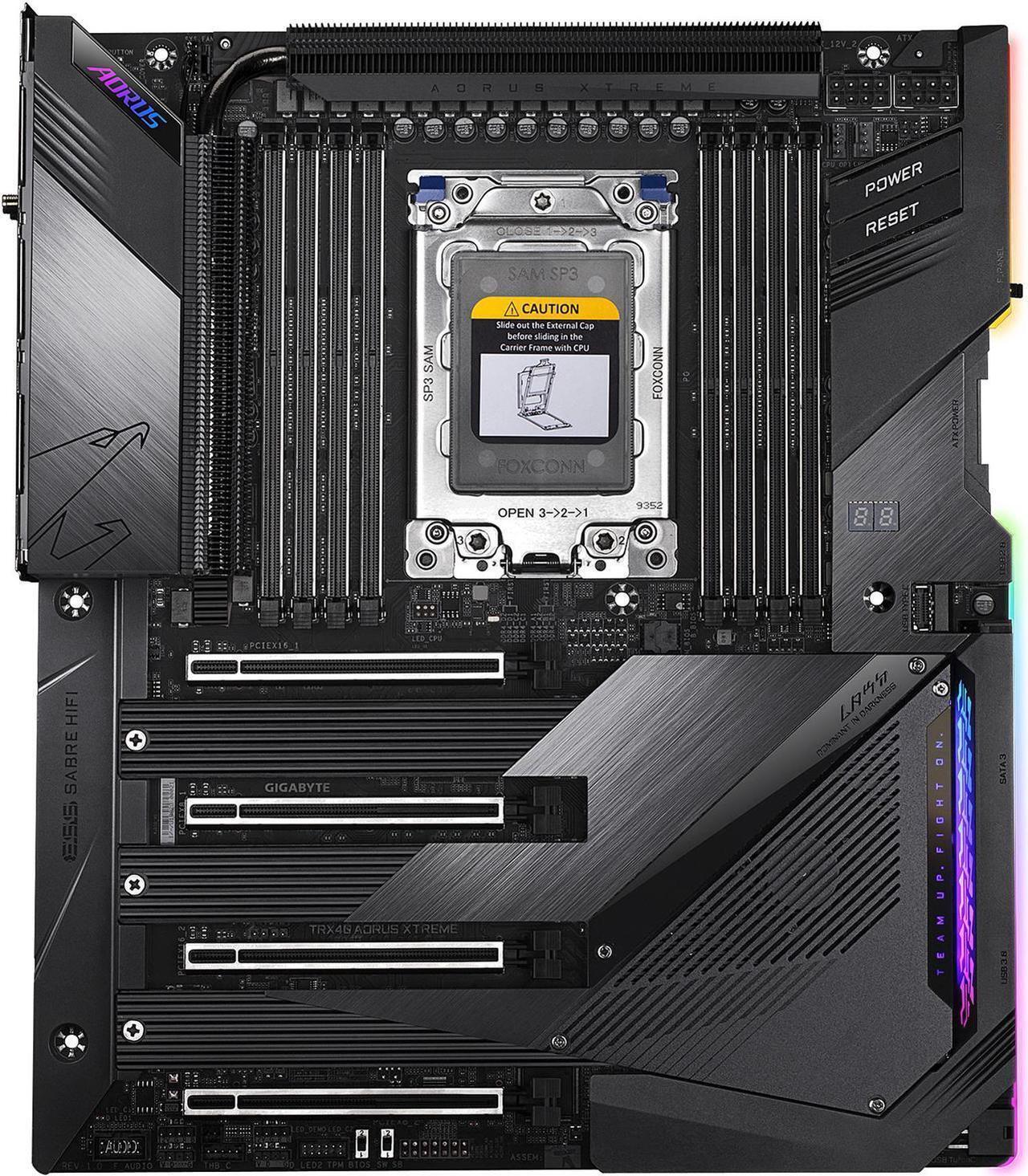 Main image of GIGABYTE TRX40 XTREME Socket sTRX4 AMD TRX40 DDR4 256GB XL-ATX