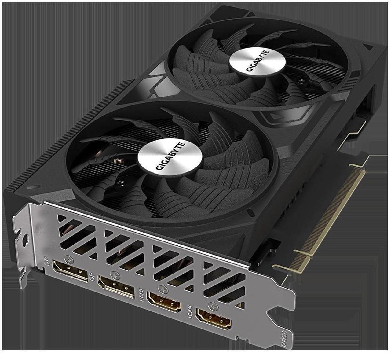 Alt view image 2 of 3 - GIGABYTE GeForce RTX 4060 Ti WINDFORCE OC 8G 8GB GDDR6 PCI-E 4.0 128 Video Card