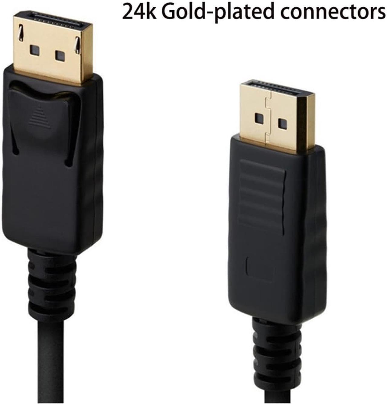 Alt view image 3 of 5 - Lanhui DisplayPort to DisplayPort DP to DP Cable 4K 60Hz High Speed UHD Video HD 10FT