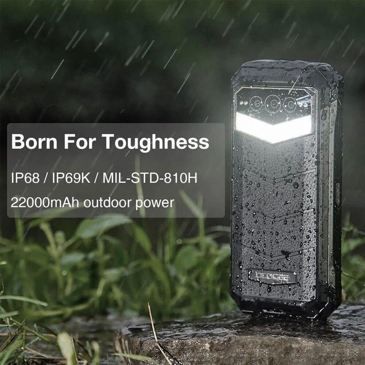 Alt view image 3 of 7 - DOOGEE S100 PRO Rugged Smartphone 22000mAh (12GB+8gb)+256GB 4G Unlocked Phone global version