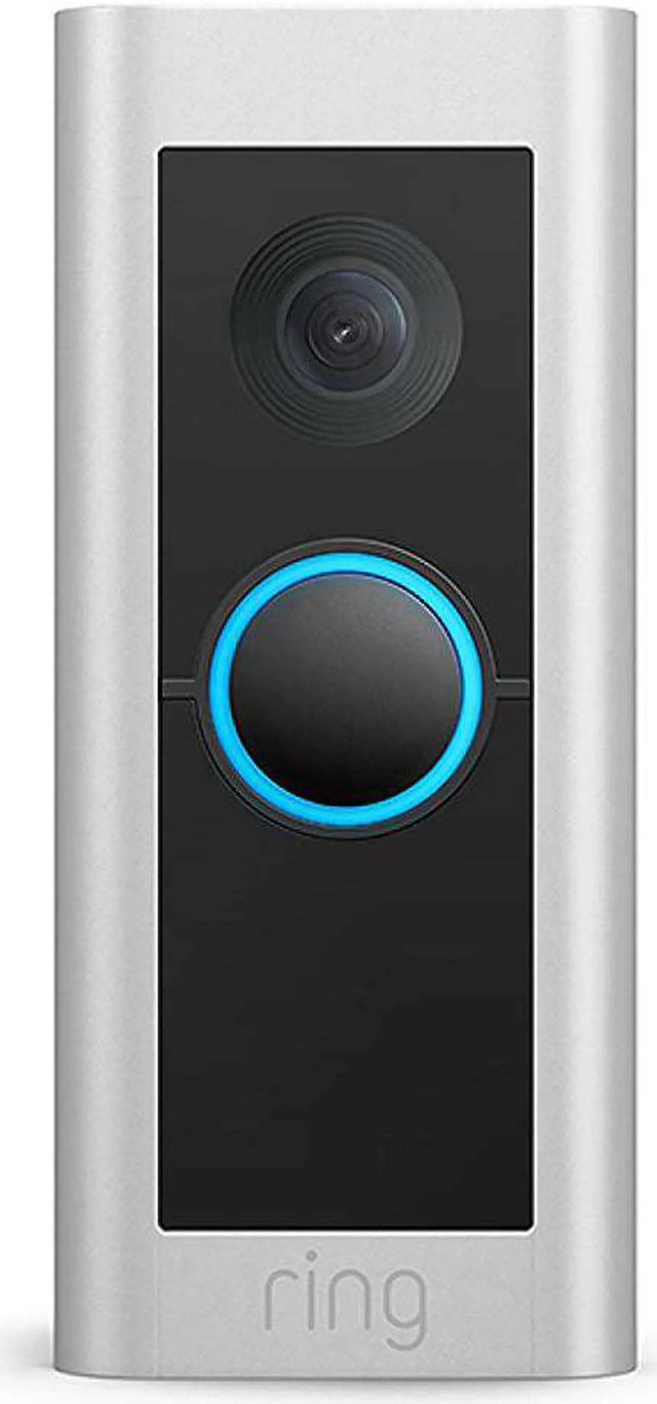 Alt view image 6 of 20 - Ring Wired Video Doorbell Pro, Smart WiFi Video Doorbell Wired - Satin Nickel