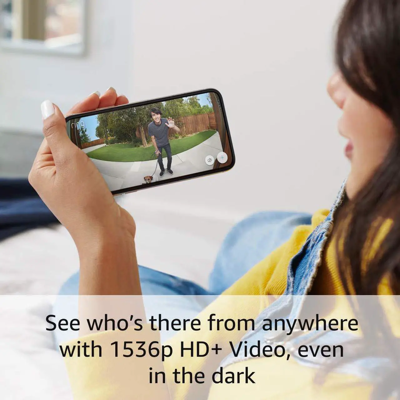 Alt view image 10 of 20 - Ring Wired Video Doorbell Pro, Smart WiFi Video Doorbell Wired - Satin Nickel