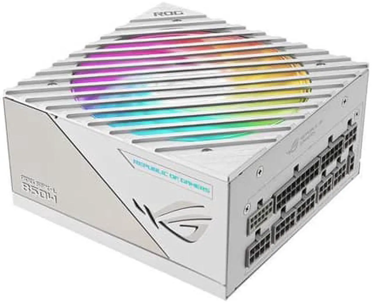 Main image of ASUS ROG Loki SFX-L 850W 80+  Platinum Efficiency Full Modular Power Supply, Compatible with PCIe Gen 5.0 and ATX 3.0, 120mm ARGB Fan, Support Aura Sync, PCIe 5.0 Power Supply