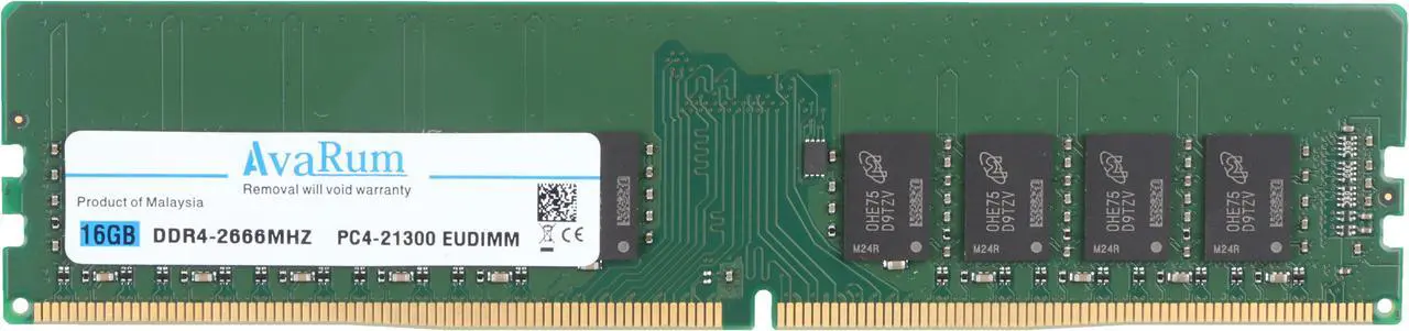 Main image of 16GB EUDIMM 2Rx8 Memory for Fujitsu Celsius W570 DDR4-2666 ECC Ubuffered Ram by Avarum Ram