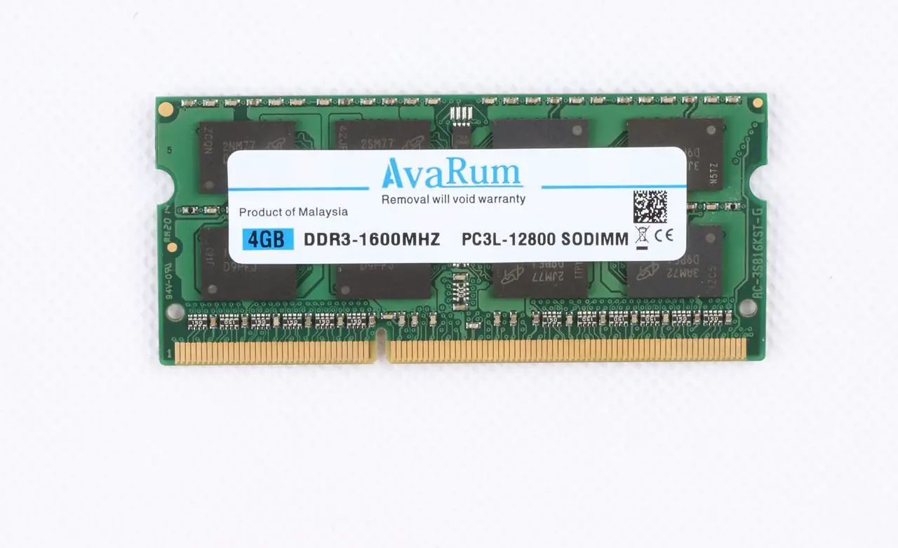 Alt view image 2 of 3 - Avarum Ram 8GB Kit (2 x 4GB) DDR3L-1600 SODIMM 2Rx8 Memory for ASUS Tower PCs