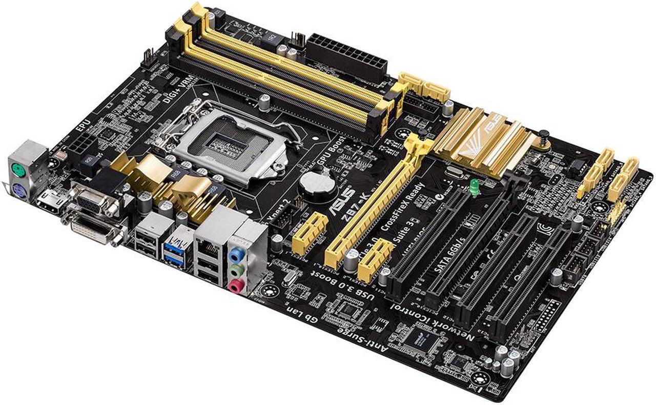 Alt view image 3 of 7 - Asus Z87-K motherboard combo with Xeon E3-1230V3 LGA 1150 CPU 4pcs X 8GB = 32GB 1600MHz DDR3L memory by Avarum Ram
