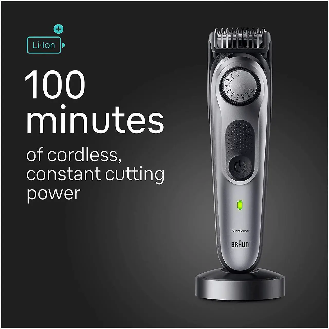 Alt view image 4 of 7 - Braun All-in-One Style Kit Series 7 7440, 12-in-1 Trimmer for Men with Beard Trimmer, Body Trimmer for Manscaping, Hair Clippers & More, Brauns Sharpest Blade, 40 Length Settings, Waterproof