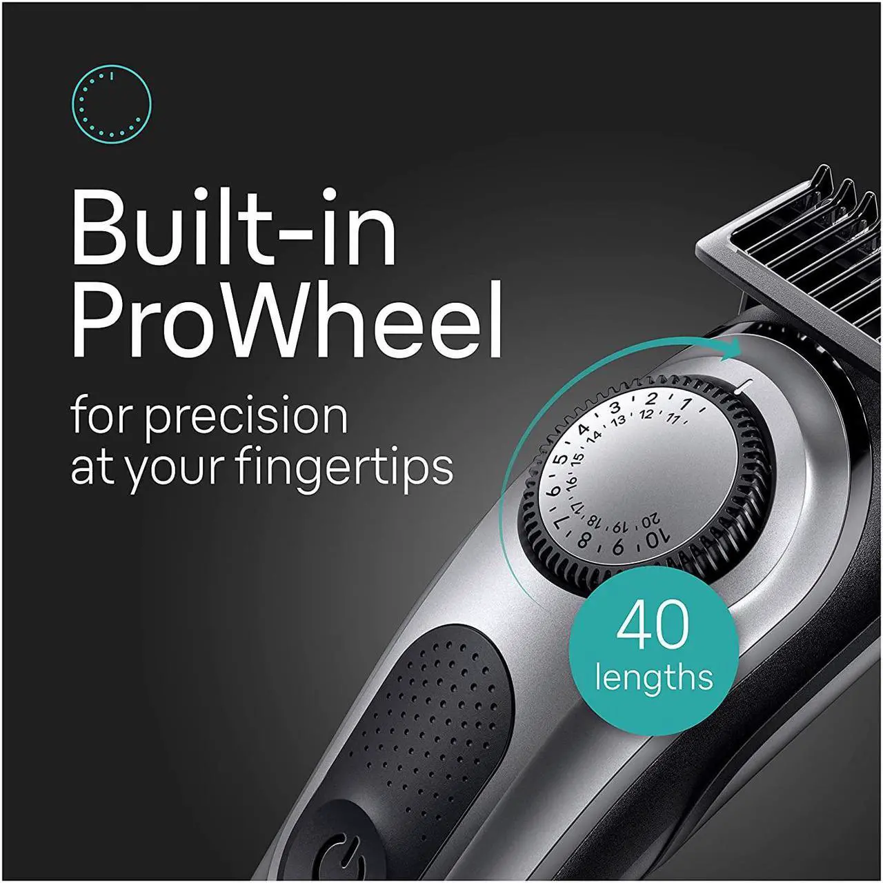 Alt view image 5 of 7 - Braun All-in-One Style Kit Series 7 7440, 12-in-1 Trimmer for Men with Beard Trimmer, Body Trimmer for Manscaping, Hair Clippers & More, Brauns Sharpest Blade, 40 Length Settings, Waterproof