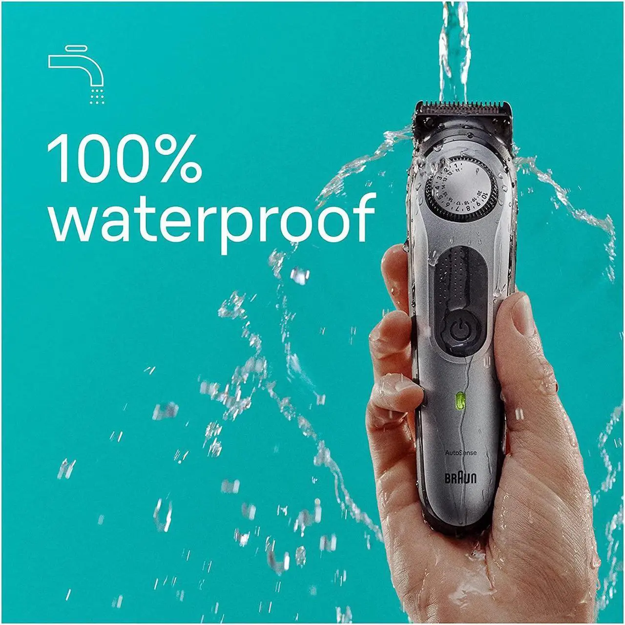Alt view image 7 of 7 - Braun All-in-One Style Kit Series 7 7440, 12-in-1 Trimmer for Men with Beard Trimmer, Body Trimmer for Manscaping, Hair Clippers & More, Brauns Sharpest Blade, 40 Length Settings, Waterproof
