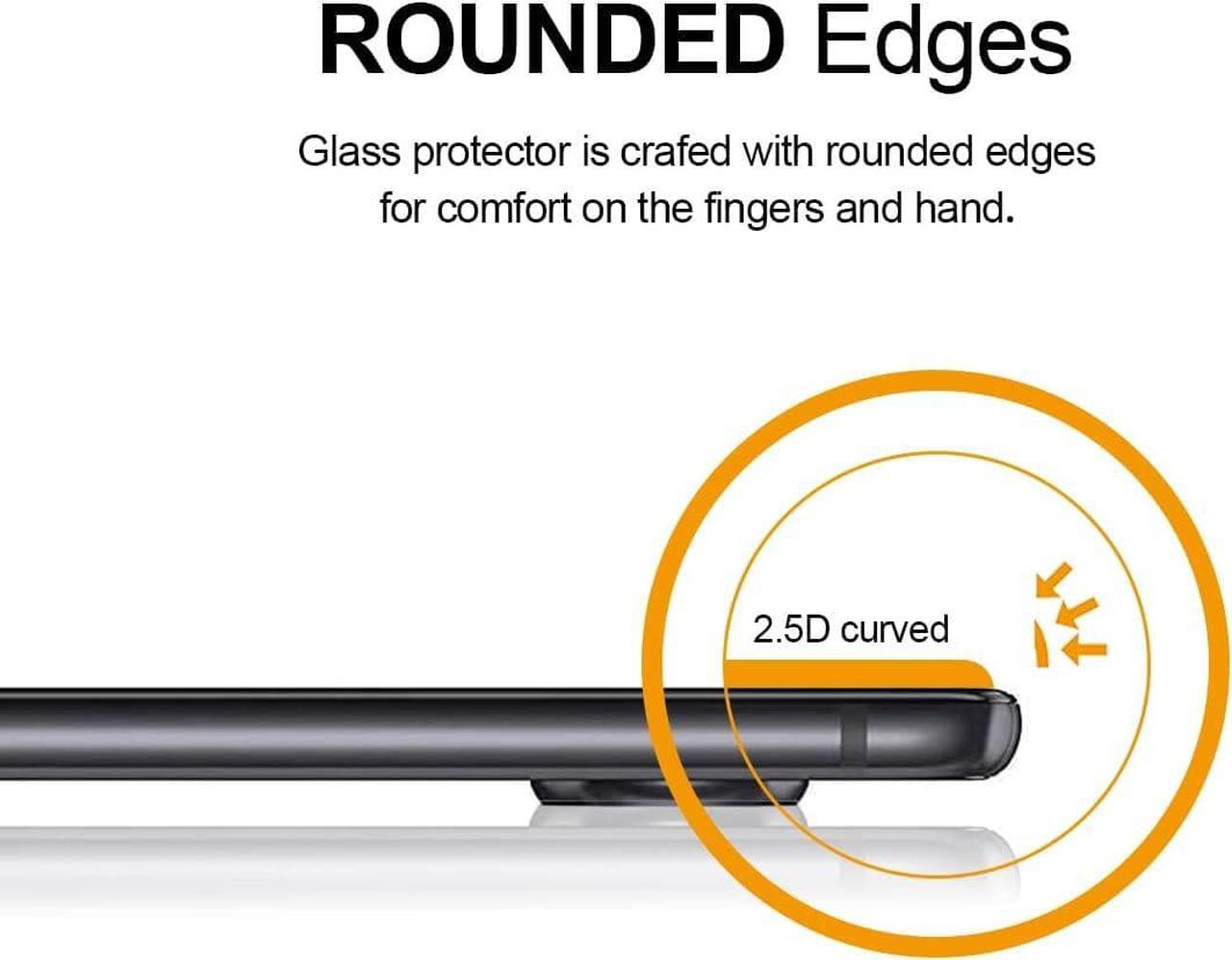 Alt view image 3 of 5 - Supershieldz (2 Pack) Designed for Motorola (Moto Z4) Tempered Glass Screen Protector, Anti Scratch, Bubble Free, Welcome to consult
