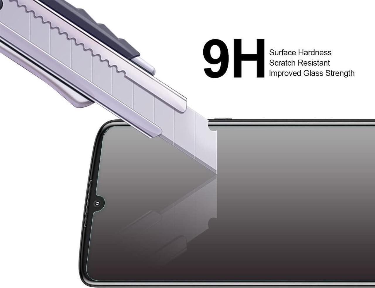 Alt view image 4 of 5 - Supershieldz (2 Pack) Designed for Motorola (Moto Z4) Tempered Glass Screen Protector, Anti Scratch, Bubble Free, Welcome to consult