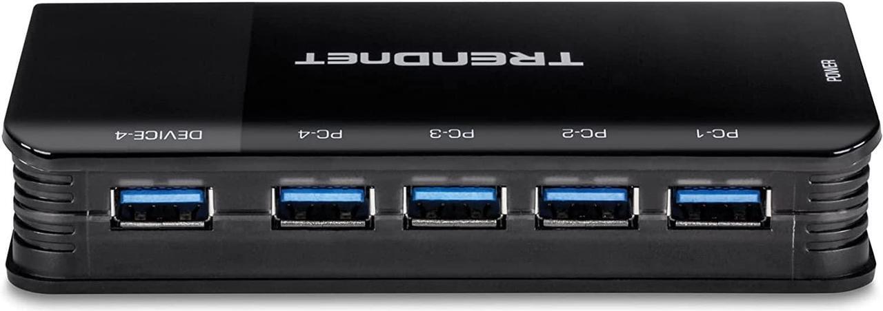 Alt view image 4 of 20 - TRENDnet TK-U404  4 Computer 4-Port USB 3.1 Sharing Switch