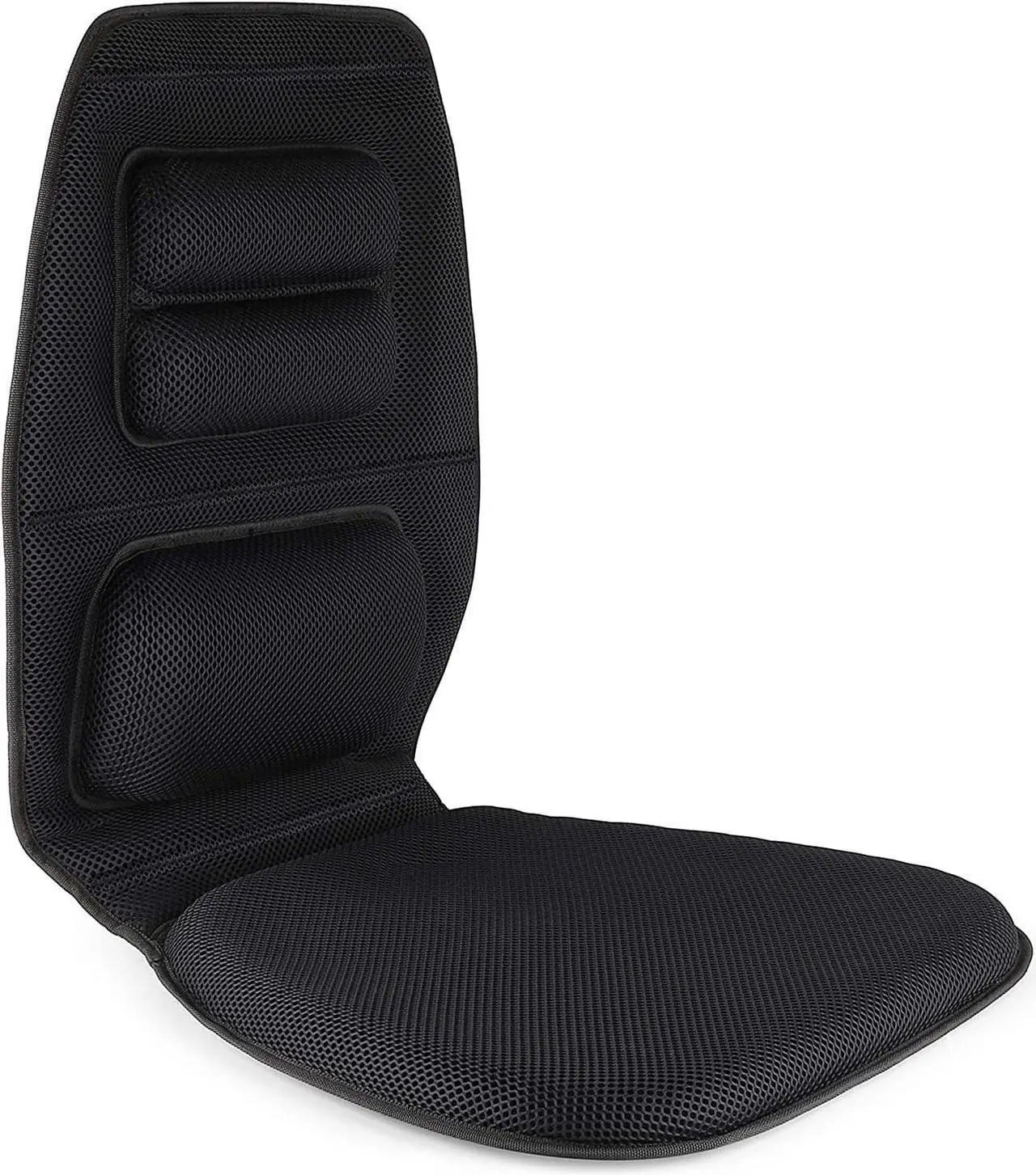 Alt view image 3 of 7 - FOMI Premium Gel Cushion and Firm Back Support | Seat Cushion Pad and Upper Lower Thoracic and Lumbar Pillow for Car, Office Chair | Pressure Sore, Coccyx Pain Relief | Posture Aid (Grid Gel)