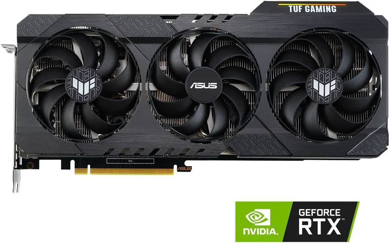 Main image of ASUS TUF GeForce RTX 3060 Ti O8G V2 GAMING Edition 8GB GDDR6 PCI Express 4.0 Video Card TUF-RTX3060TI-O8G-V2-GAMING (LHR)