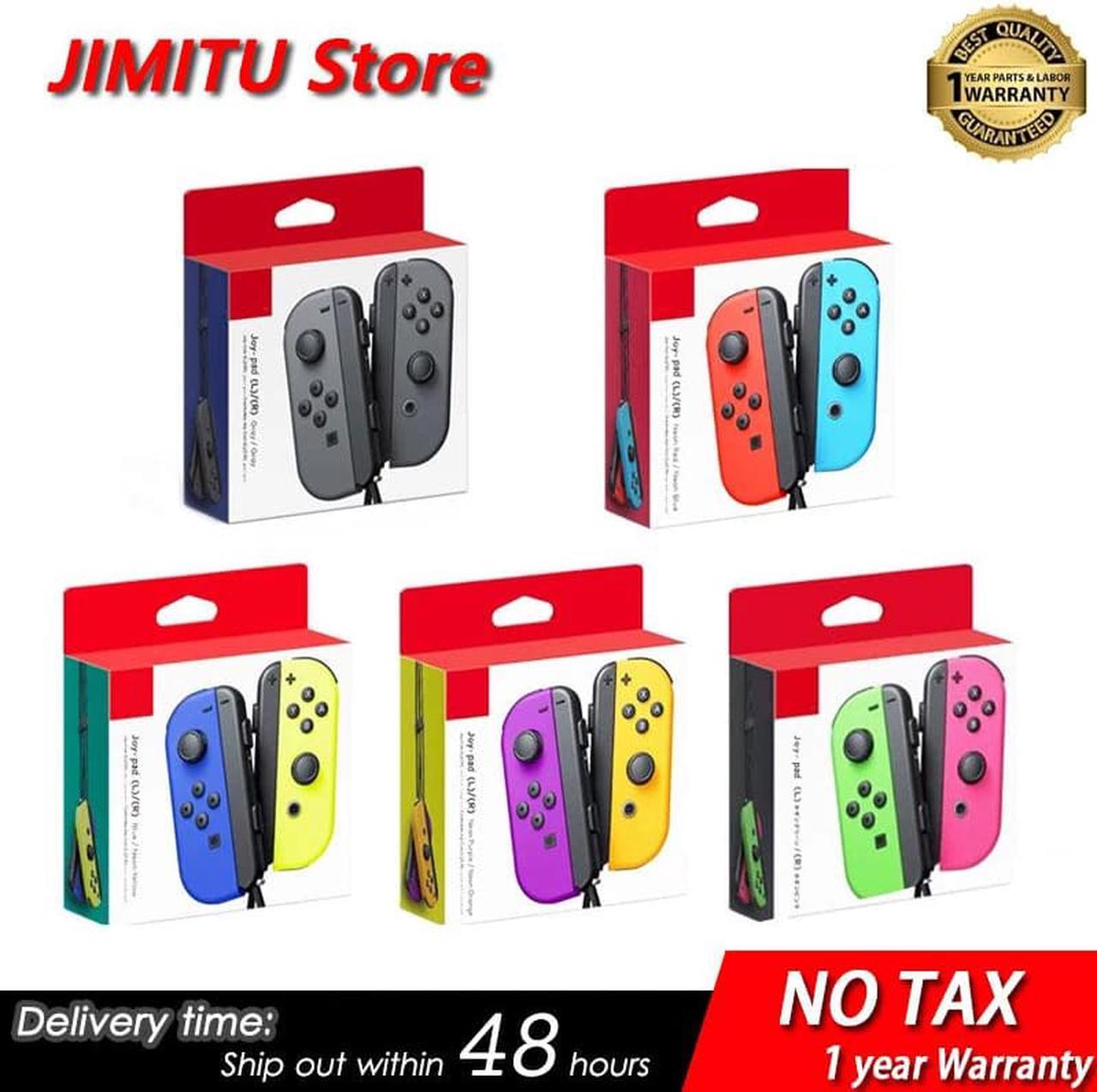 Joy Cons for Switch Nintend, L/R Wireless Controllers Compatible with Nintend Switch Joycon with Wake-up/Screenshot color: green (Still)