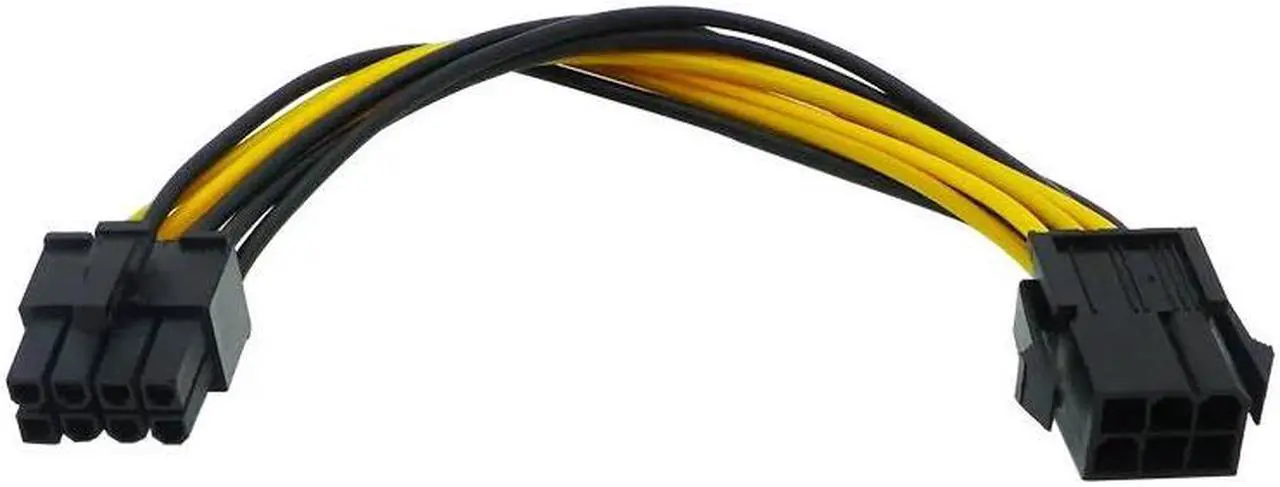 Alt view image 4 of 4 - 1Pack Graphics Card 6 Pin to 8 Pin PCIe Adapter Power Cable (GPU Video Graphics Card Power Cable)