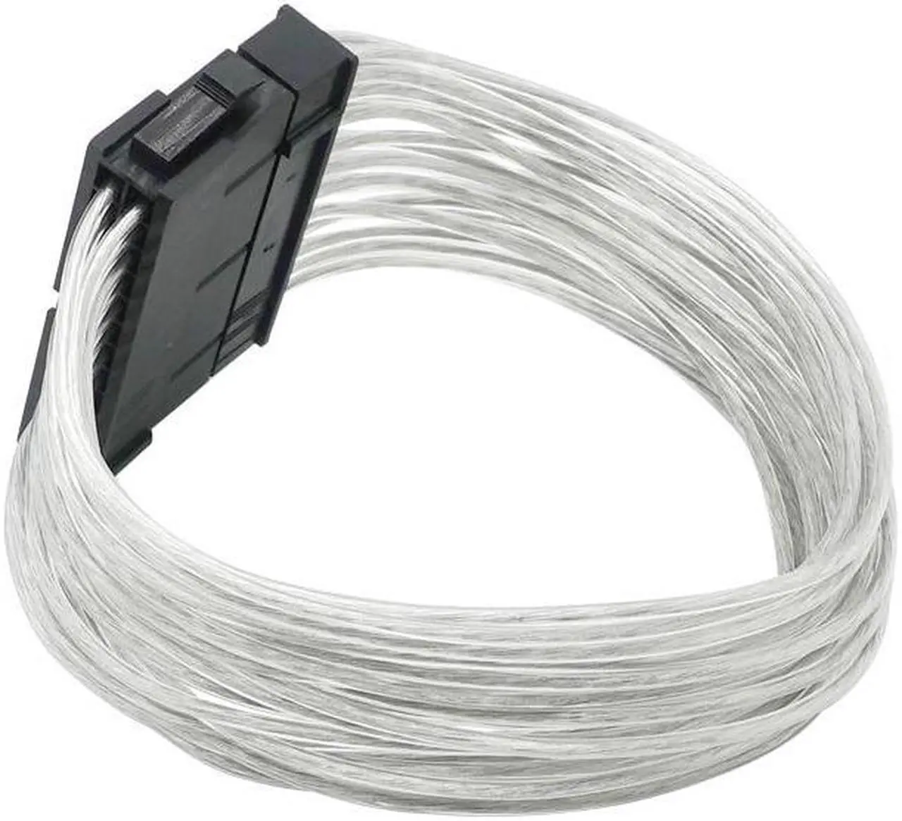 Alt view image 4 of 6 - 2pcs High quality Tin plating Copper Wire 24P ATX Power Supply Adapter Cable Connector 24pin extension cord 30cm