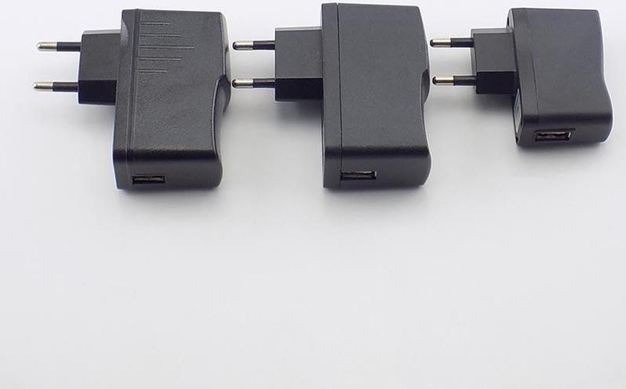 Alt view image 3 of 6 - AC 110V-240V  to DC 5V 0.5A 1A 2A 3A USB to Euro Plug Adapter USB Charger Power Supply Universal Travel Charging (EU(5V 0.5A)