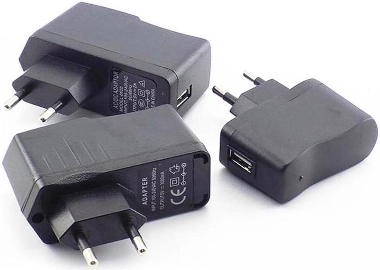 Alt view image 6 of 6 - 5V 0.5A/1A/2A/3A 3000ma DC USB Charger Micro USB  Charging Port Power Adapter Converter Supply For LED Strip Lights Phone US/EU(AU(5V 1A)