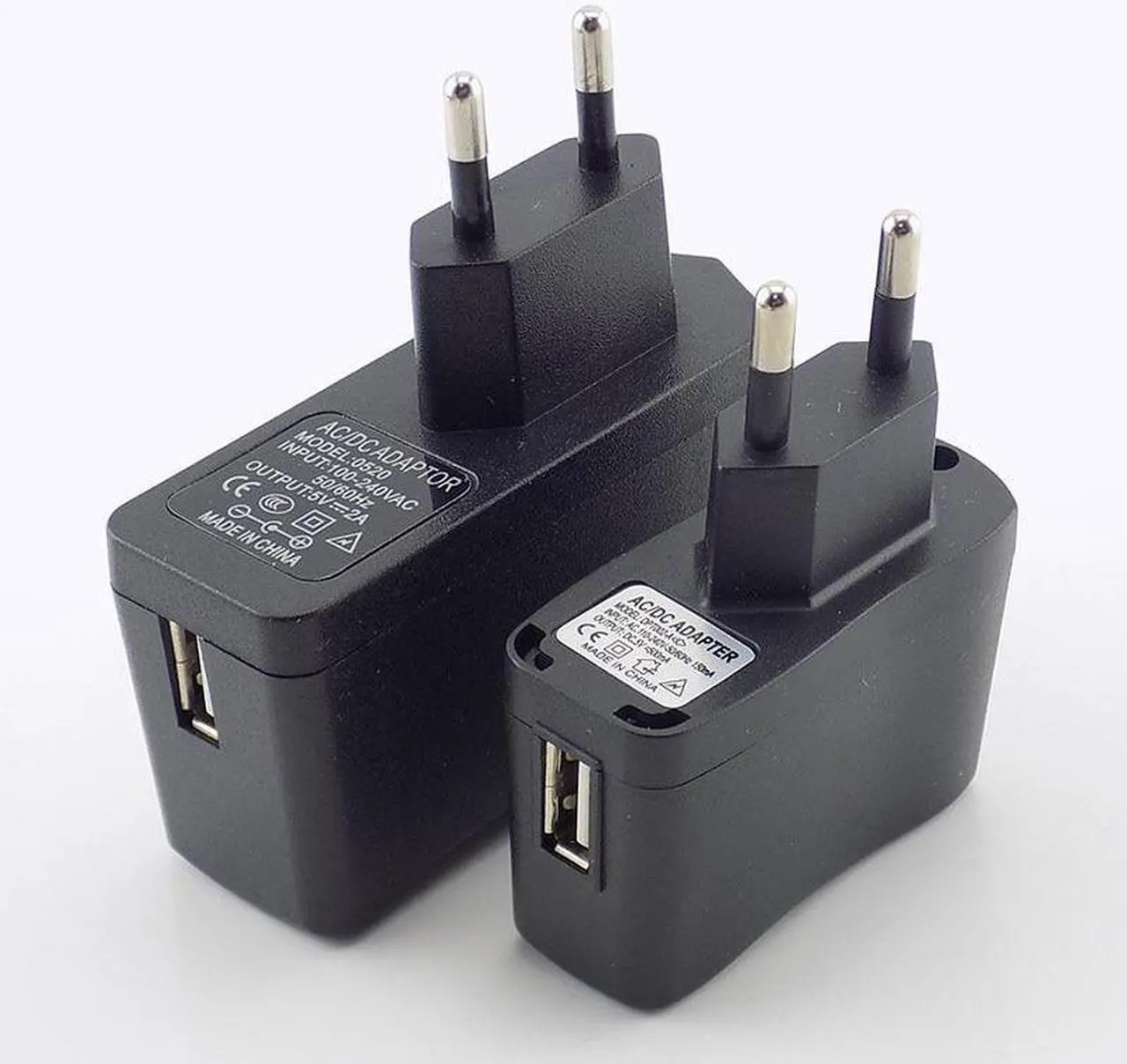 Alt view image 6 of 6 - DC 5V 1A/2A/3A AC to DC 100V 240V Power Adapter Micro USB Port Converter Charger for LED Strip Lamp Light Charging US/EU/AU  (US Plug)(5V 1A)