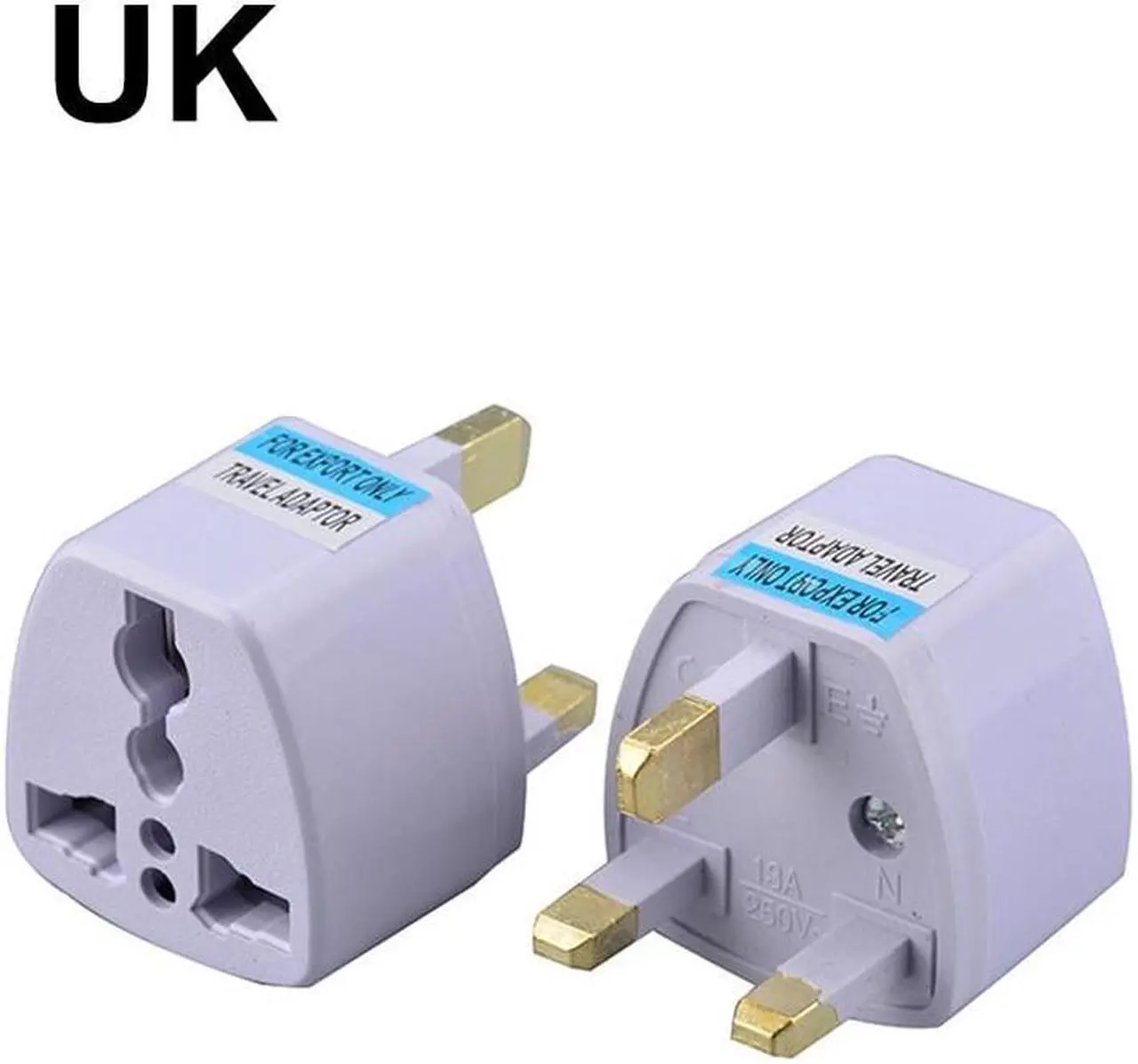 Alt view image 4 of 6 - Universal US/UK/AU/DE Plug Adapter USA To Euro Europe Travel Wall AC Power Charger Adapter Converter 2 Round Pin Socket (US)
(1pcs)
