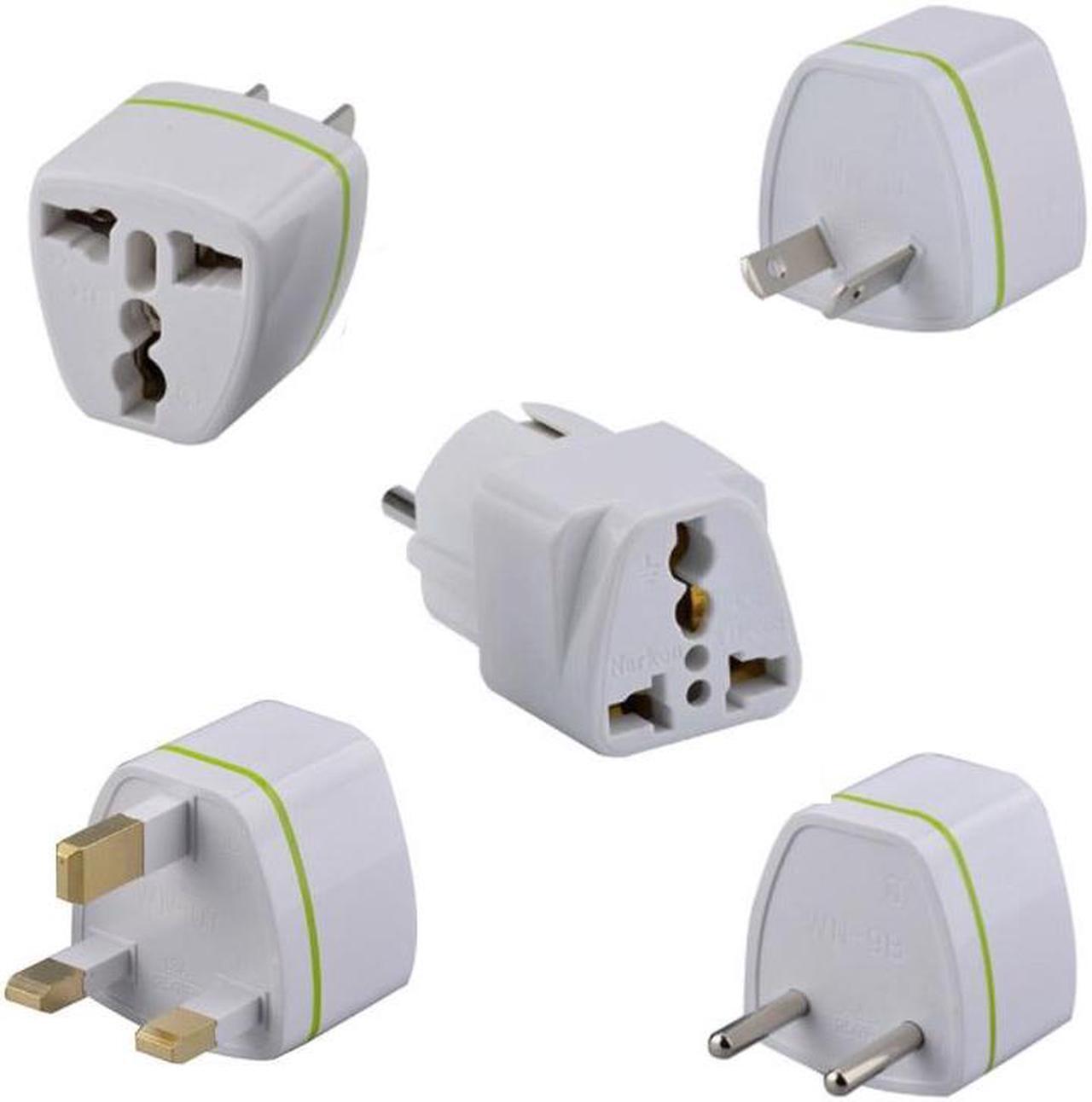 Alt view image 4 of 6 - Universal european AU EU US UK To EU UK US AU Power plug adapter for USA Brazil Travel plug converter Korea AC 250V 10A L1