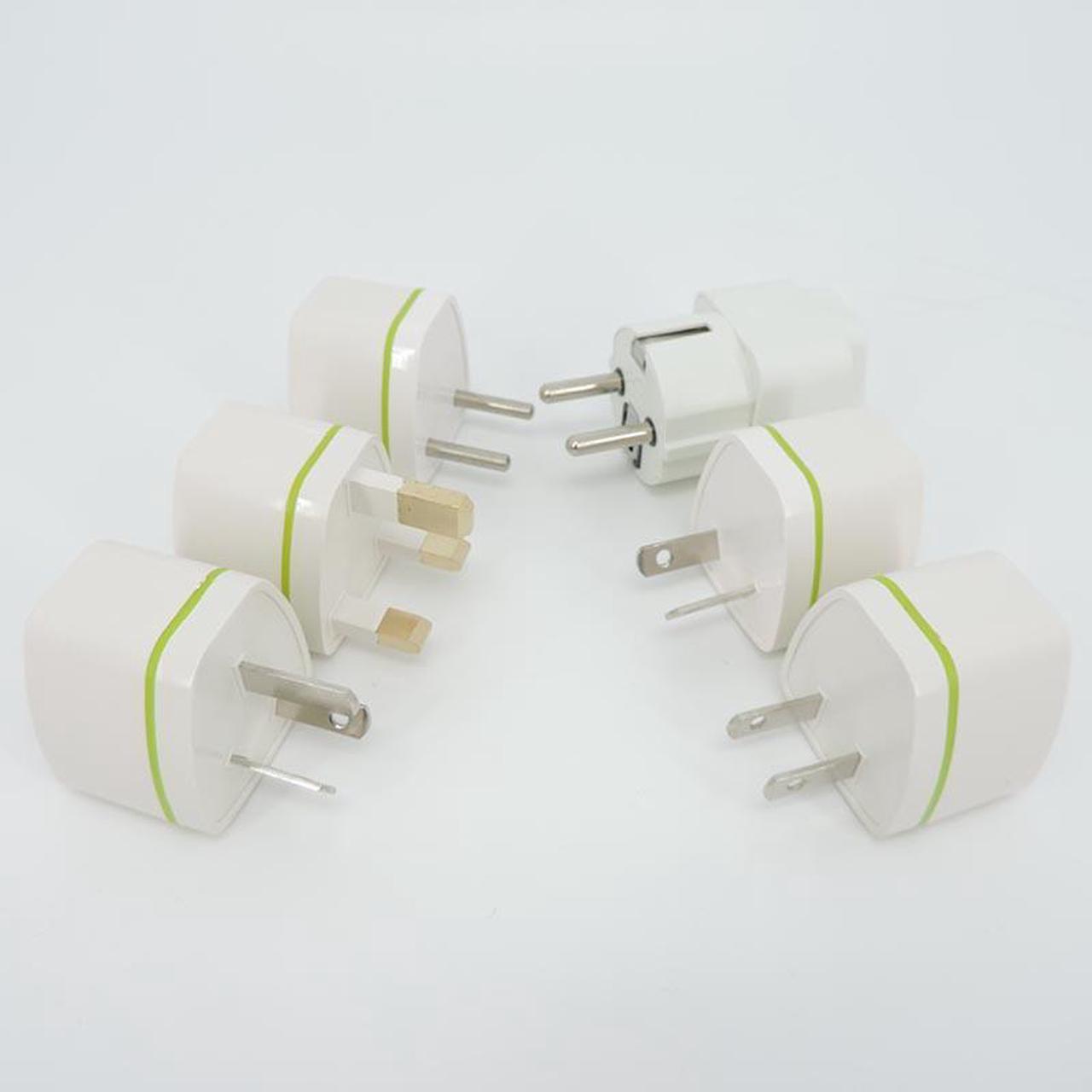 Alt view image 5 of 6 - Universal european AU EU US UK To EU UK US AU Power plug adapter for USA Brazil Travel plug converter Korea AC 250V 10A L1