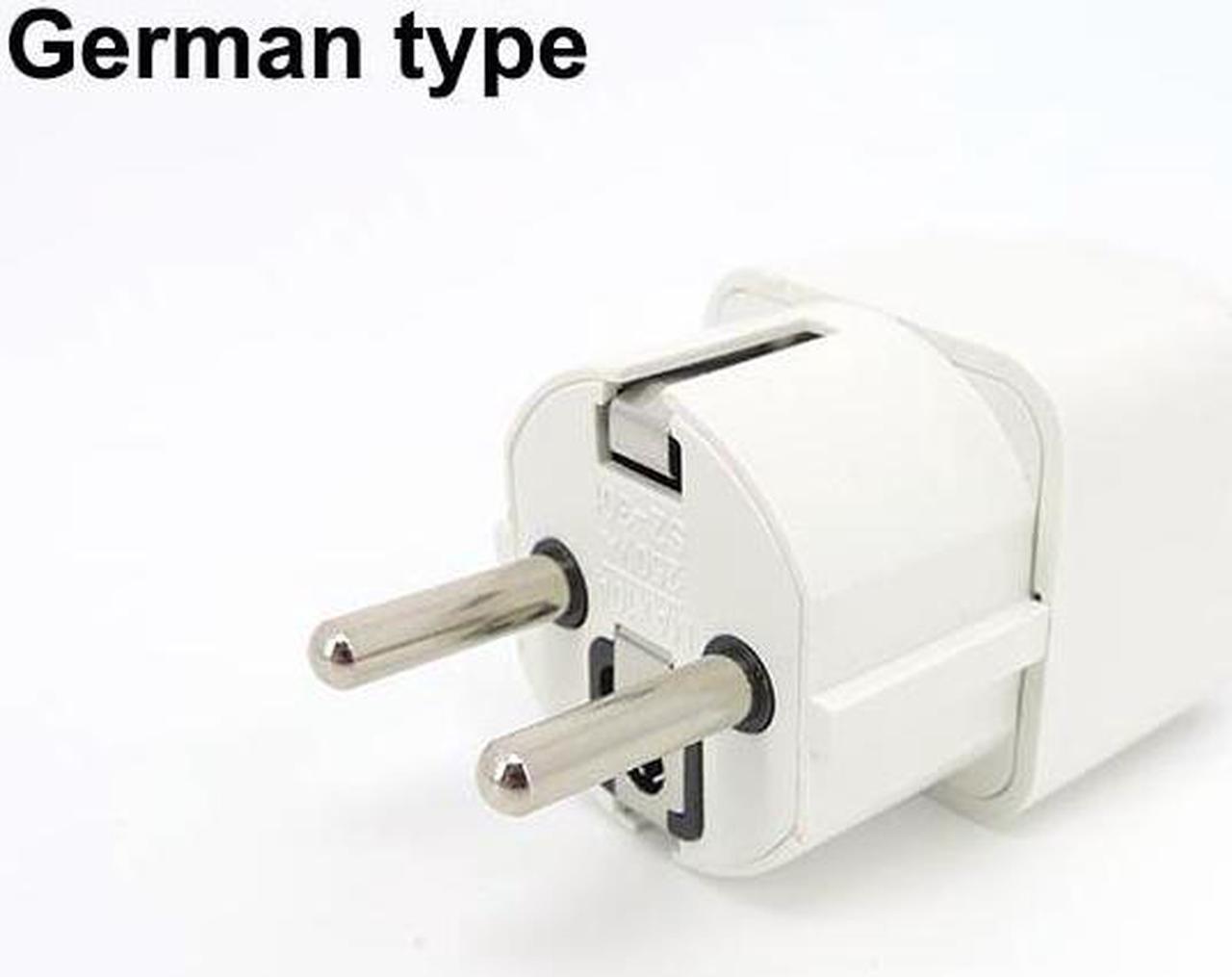 Alt view image 6 of 6 - Universal european AU EU US UK To EU UK US AU Power plug adapter for USA Brazil Travel plug converter Korea AC 250V 10A L1
