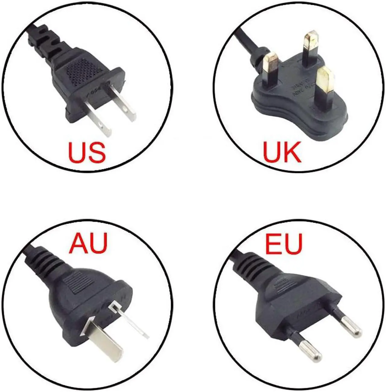 Alt view image 4 of 6 - 12V 10A AC 110V 220V to DC 12V 10A Adapter Power Supply Converter charger switch Led Transformer Charging  24volt Universal Plug type: UK plug