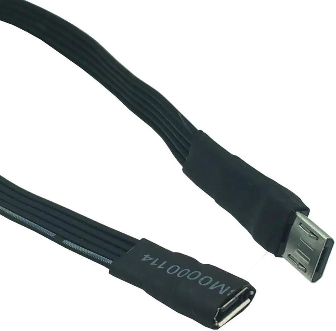 Alt view image 2 of 3 - Super Soft Micro USB Extension Cable Female to Micro USB Male F/M Extension Extender Data Charging Soft OTG Cable 5cm 10cm 20cm(Custom-made)