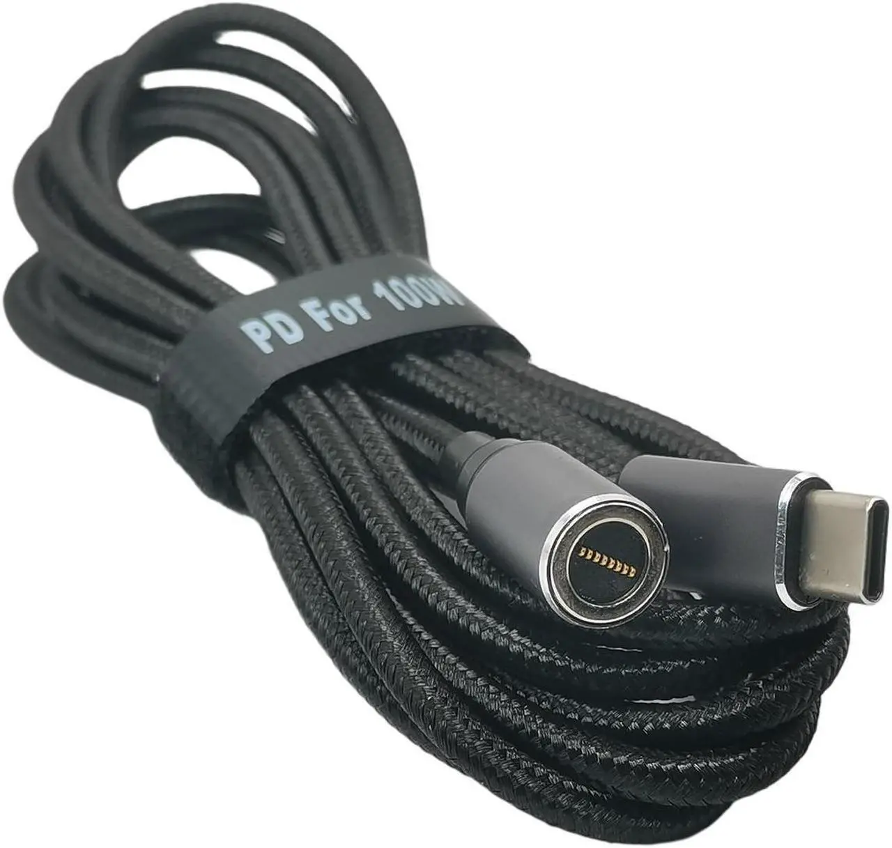 Alt view image 6 of 6 - 6FT 100W Magnetic USB C Charging DC 5.5*2.1mm to DC 3.5*1.35mm, 4.0*1.7mm, 4.5*3.0mm for Asus HP Lenovo Laptop Charger Connector(1.8M Type C Cable)