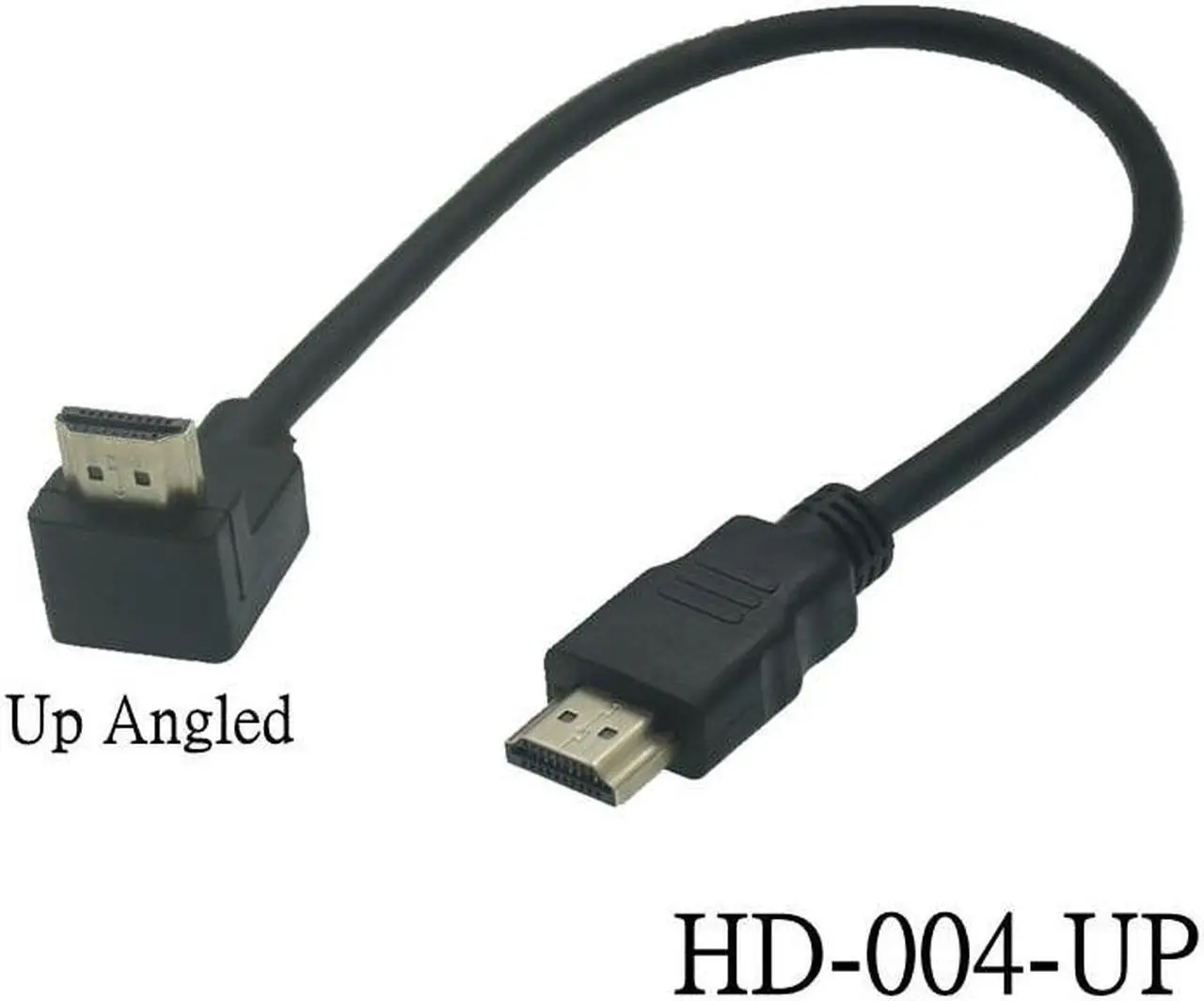 Main image of Dual HDM1-compatible Male to Female Converter Up Down Right Left Angled Adapter HDTV Cable for DVD PS3 PC(15cm)(HD-004-UP)