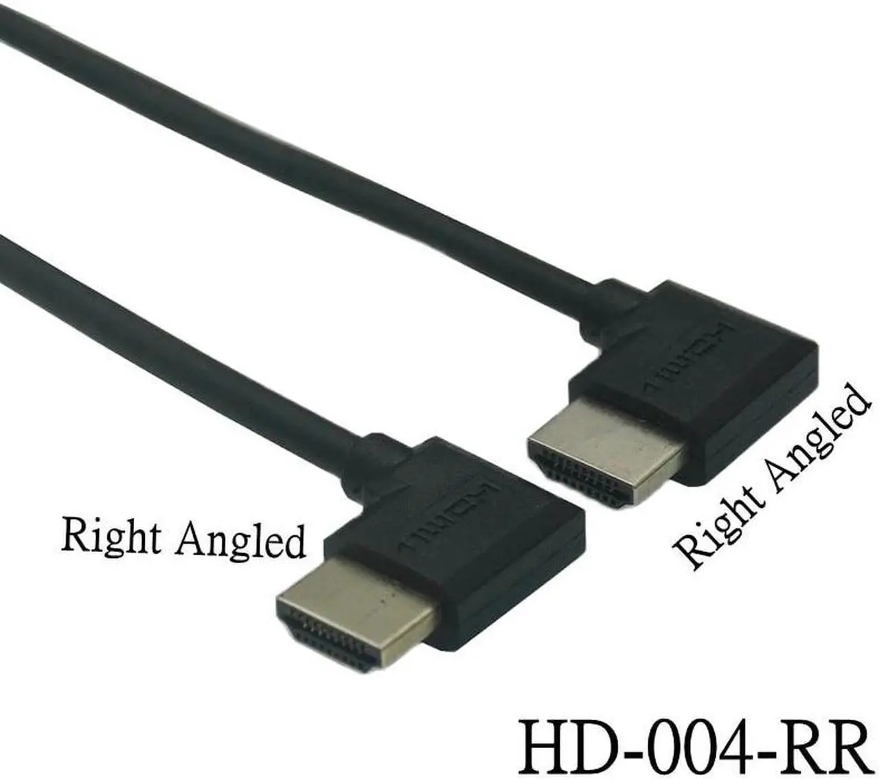 Main image of Dual HDM1-compatible Male to Female Converter Up Down Right Left Angled Adapter HDTV Cable for DVD PS3 PC(50cm)(HD-004-RR)