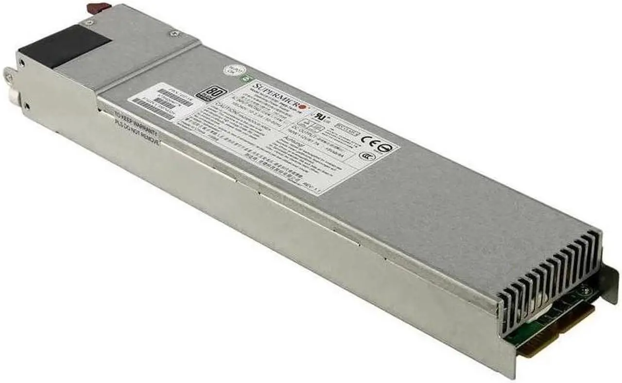 Main image of PWS-741P-1R 740W 1U 80 PLUS Platinum Redundant Single Output Power Supply Module
