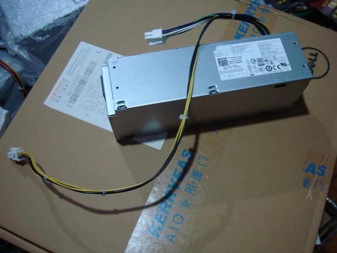 Alt view image 2 of 3 - F484X 4GJV9 6F0T1 D5PCJ R0NM7 6Pin 4Pin Power Supply For Optiplex 3050 5050 7050 MT 240W