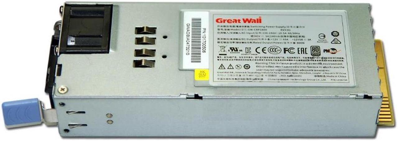 Main image of Great Wall GW-CRPS800 Server Power Supply Unit PSU 800W