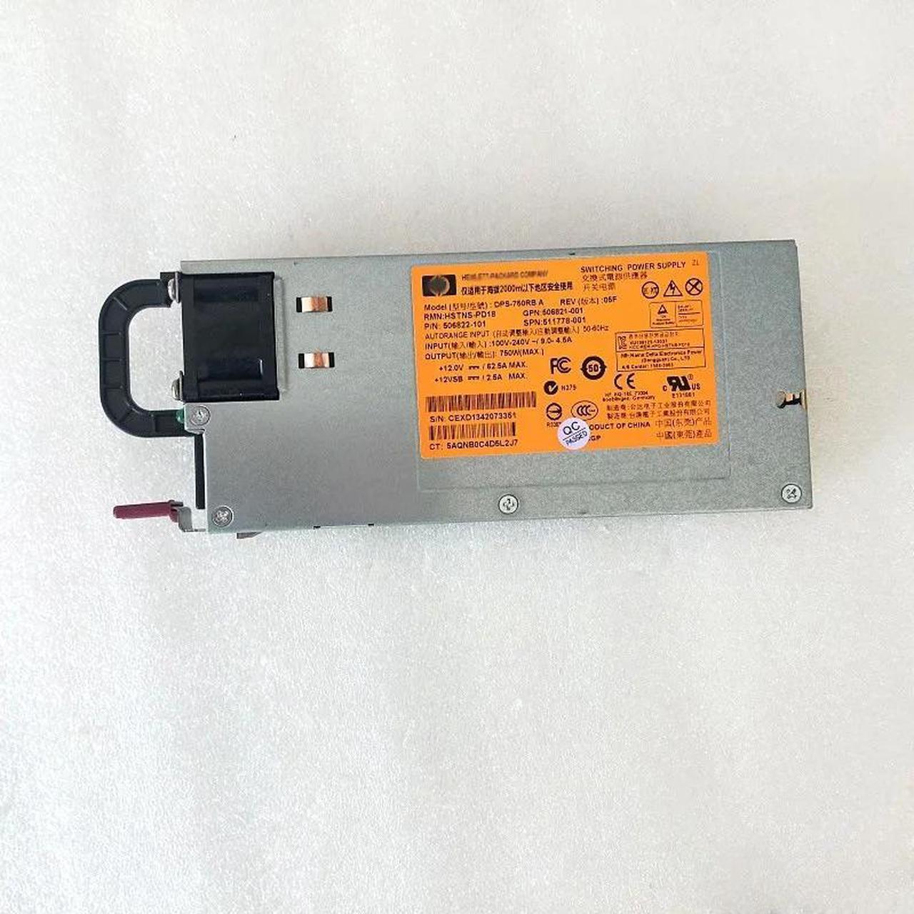 Alt view image 2 of 6 - 750W GPU Power Supply Server PSU Kit With Breakout Board And 12pcs PCIe 6Pin to 6+2Pin Power Cable DPS-750RB A