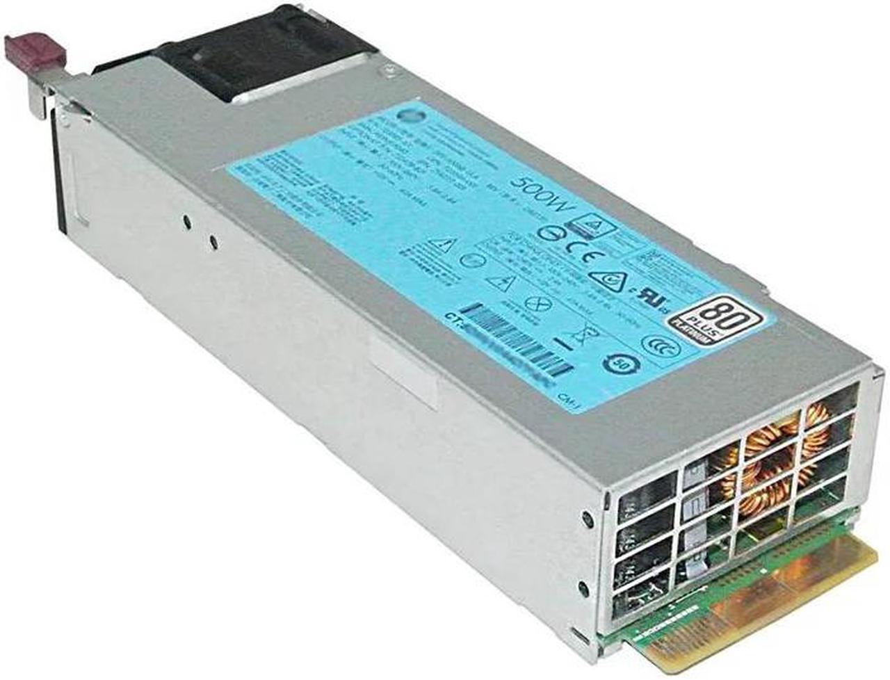 Main image of 500W Flex Slot Power Supply For Proliant DL360 DL380 Gen9 G9 Platinum PSU DPS-500AB-13 A 720478-B21 754377-001 723595-101