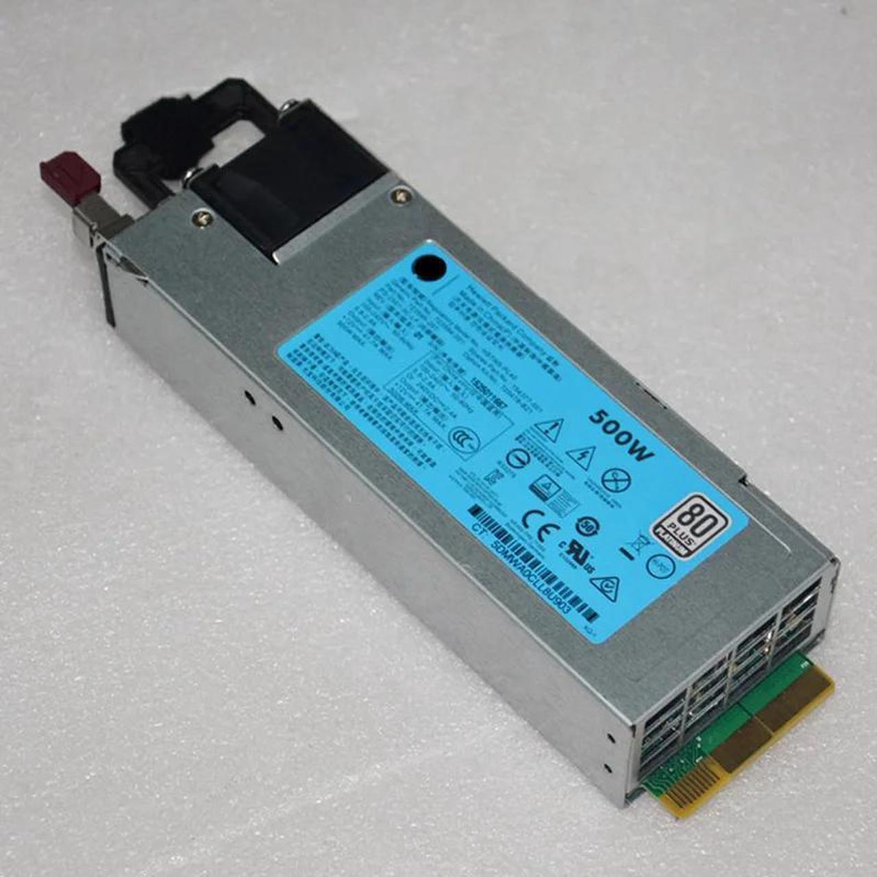 Alt view image 4 of 6 - 500W Flex Slot Power Supply For Proliant DL360 DL380 Gen9 G9 Platinum PSU DPS-500AB-13 A 720478-B21 754377-001 723595-101
