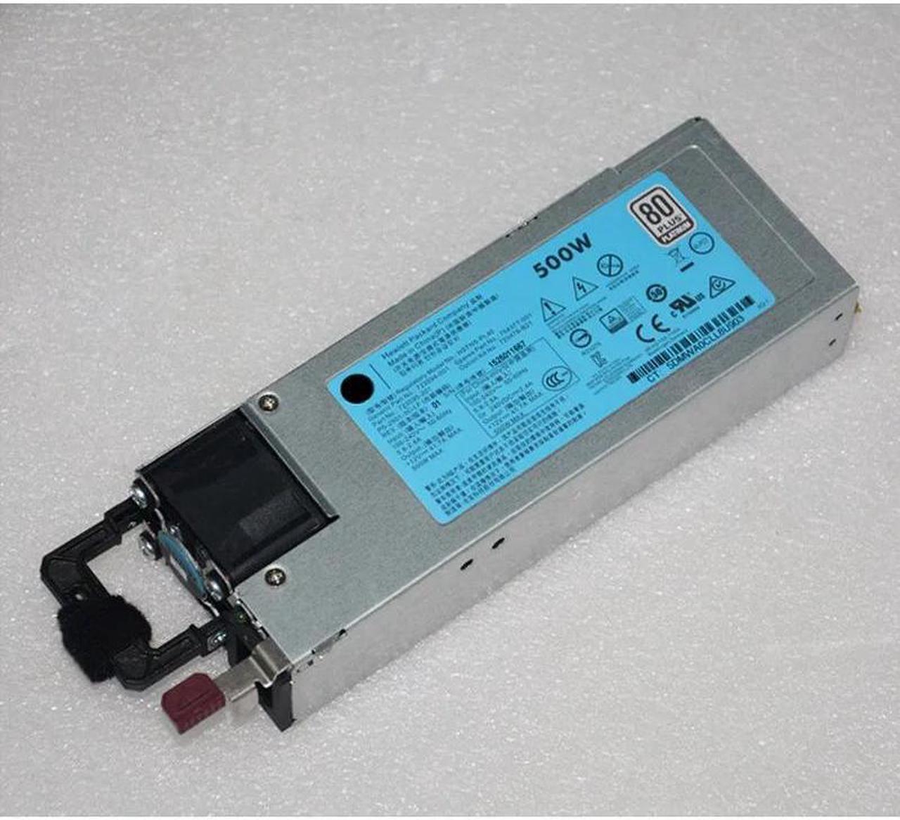 Alt view image 3 of 6 - 500W Flex Slot Power Supply For Proliant DL360 DL380 Gen9 G9 Platinum PSU DPS-500AB-13 A 720478-B21 754377-001 723595-101