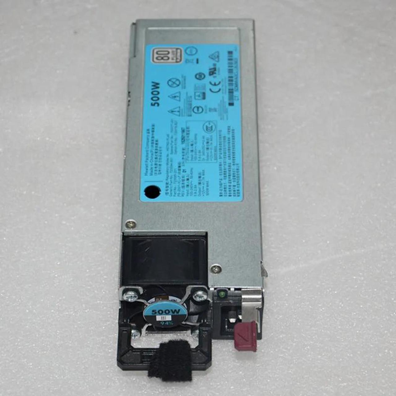 Alt view image 6 of 6 - 500W Flex Slot Power Supply For Proliant DL360 DL380 Gen9 G9 Platinum PSU DPS-500AB-13 A 720478-B21 754377-001 723595-101